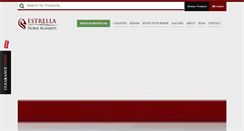 Desktop Screenshot of estrellahorseblankets.com